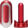 Мастурбатор с подогревом TENGA FLIP ZERO RED WARMING + Подарок TFZ-003W