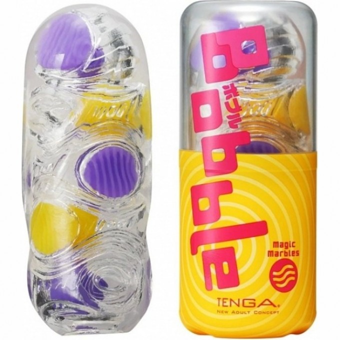 Мастурбатор TENGA BOBBLE MAGIC MARBLES + Подарок BOB-002