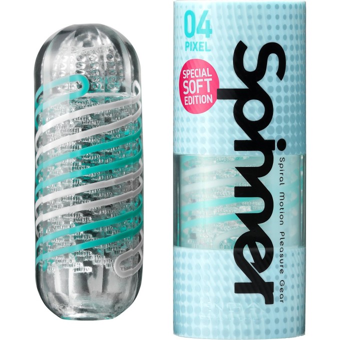 Мастурбатор TENGA PIXEL SPINNER SPECIAL SOFT + Подарок SPN-004S